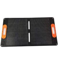 Carregador solar dobrável portátil leve para mochila 60W