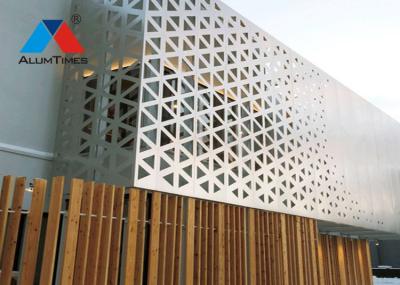 CNC Carved Aluminium Facade Cladding Panels PVDF PPG Coated With Weather Resistance