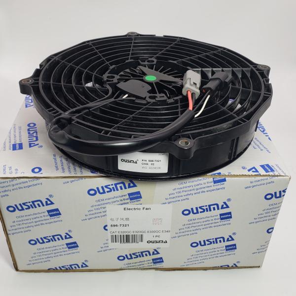 Электронный вентилятор 596-7321 всасывания радиатора 5967321 для  E320GC E336GC