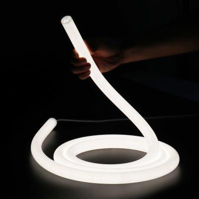 360 Degree Luminous Led Strip Light Diffuser Round 360 Silicone Rope Neon Tube Light