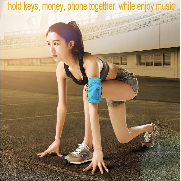 Different Size Outdoor Running waterproof Arm Bag Running Mobile Phone Sports Arm Bags
