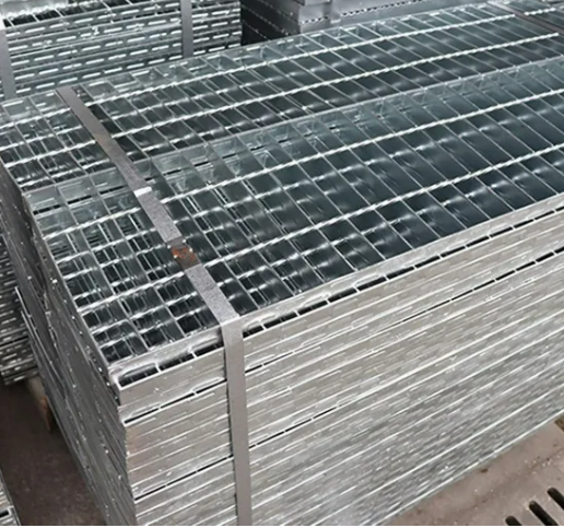 Heavy Duty 19W4 Galvanized Steel Bar Grating for Walkway Platforms and Drain Covers