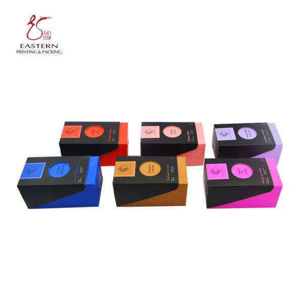 Fashionable Scented CMYK Color Tea Packaging Boxes 65x75x130mm