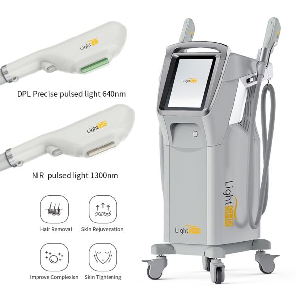 High Power DPL and NIR Technology OPT SHR IPL Hair Removal NIR Skin Whitening Machine for Delicate and Smooth Skin
