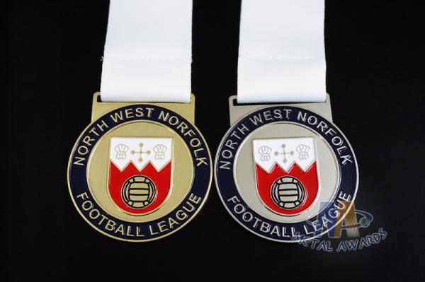 Novelty Custom Baseball Medals , Kids Sports Medals Gold Silver / Copper Plating