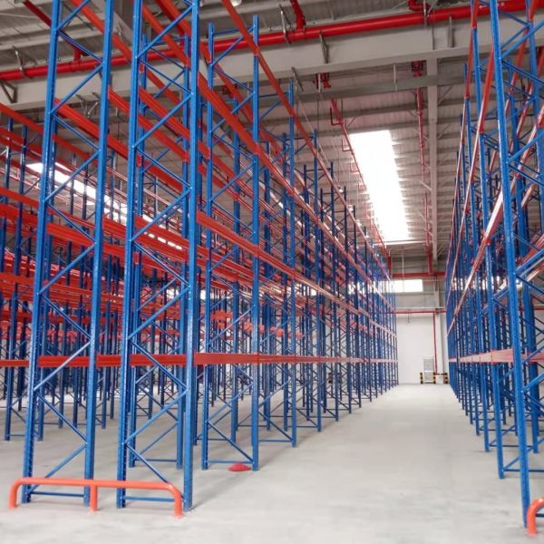 Powder Coated Heavy Duty Selective Pallet Racking System for Warehouse Storage
