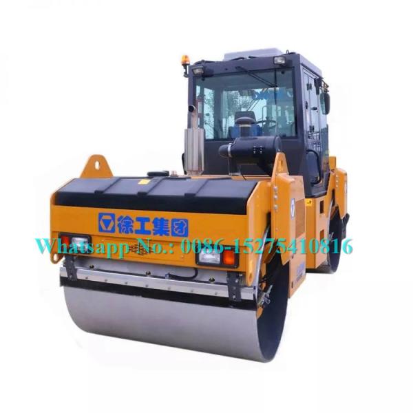Tandem Road Construction Machinery Vibratory Road Roller 8000KG 1680mm Drum Width
