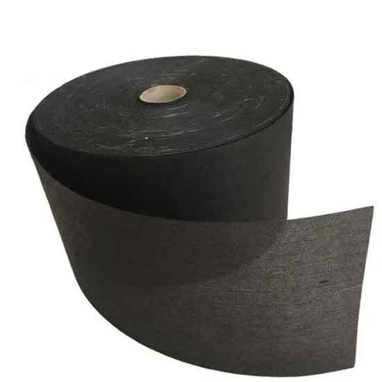 60g black color non woven Fiberglass tissue used For Acoustic Ceiling Panel