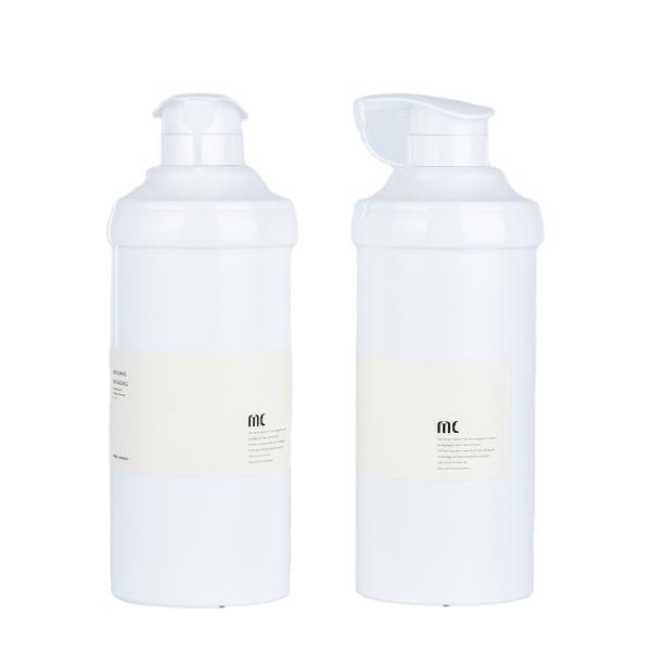PP Material Big Empty Airless Pump Bottle Packaging 16oz 500ml MC234