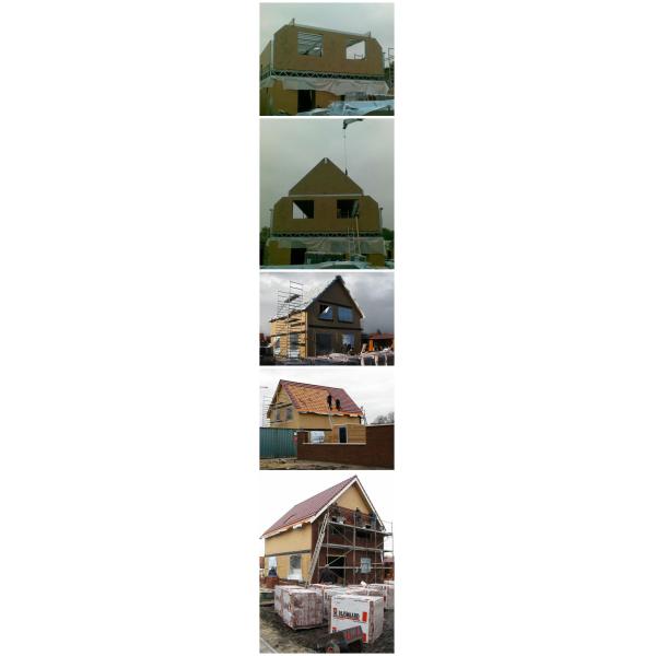 Панельный дом, светлая стальная модульная вилла, модульные Prefab дома для офиса