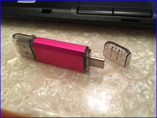 Metal 128GB Pendrive Disk OTG USB 3.1 USB-C USB 3.0 Interface