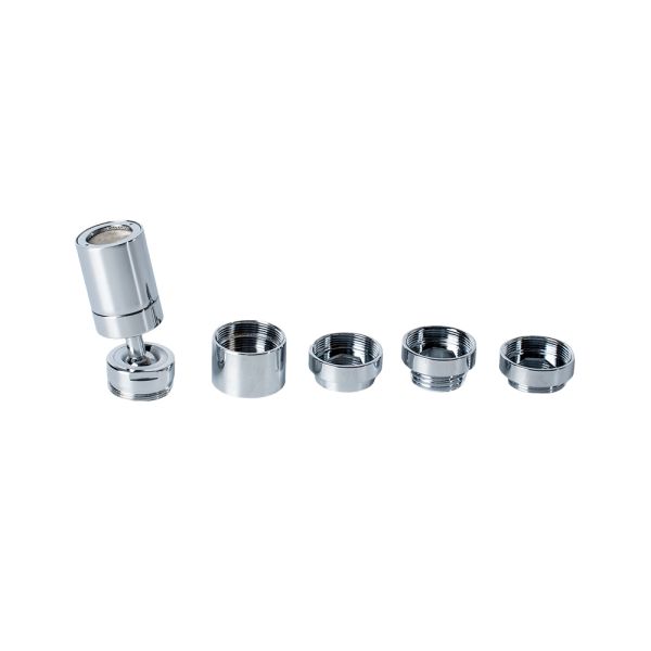 Micro-Nano Bubble Kitchen Faucet Aerator, 360° Rotating H59 Brass Tap Aerator for Deep Cleaning and Efficient Water Flow