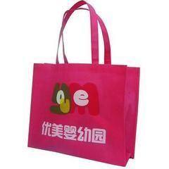 Multi Colored Printed Non Woven Tote Bags , Shopping Grocery Bags Anti Static