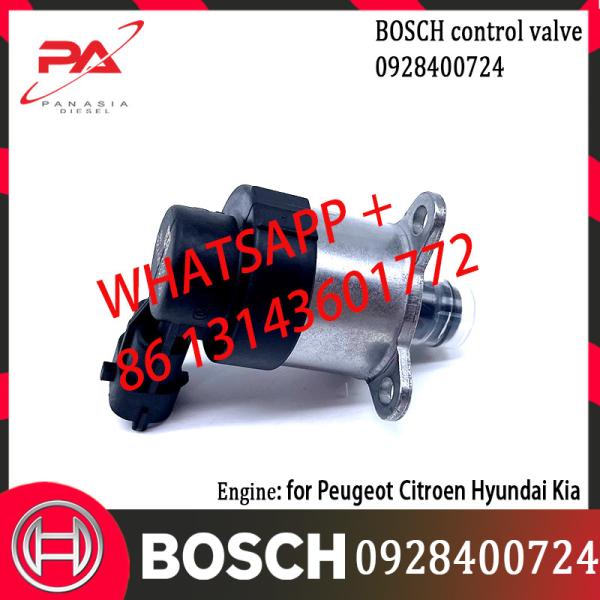 Válvula de solenoide de medición BOSCH 0928400724 para Peugeot Citroen Hyundai Kia