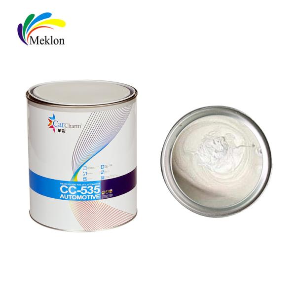 MSDS Wear resistant and Scratch resistant White 1K Repair Paint Automotive Paint Automotive Spray Coating