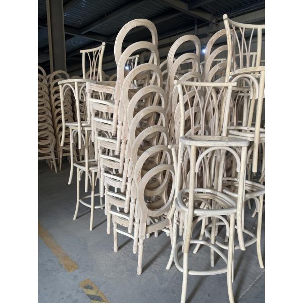 Embalaje de correo Y silla de boda de madera sólida para eventos y bodas