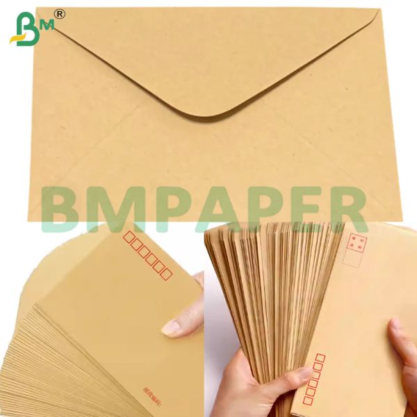 80gsm 100gsm Good Print Effect Yellow Kraft Paper for Envelopes