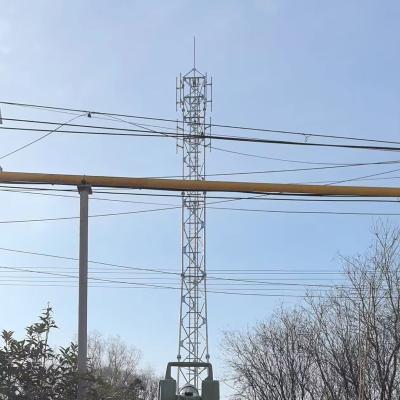 中国制造商制造镀锌四腿自支撑通讯塔