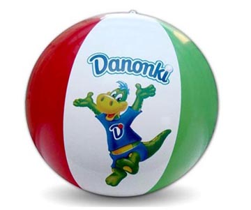 Custom Made Full Colour Printed Inflatable Beach Ball For Promotions