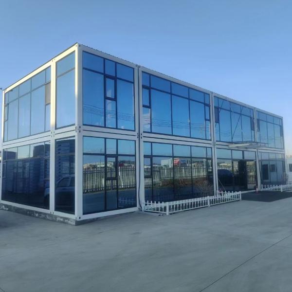 Light Steel Structure Frame Expandable Container Home for Office and Living Needs