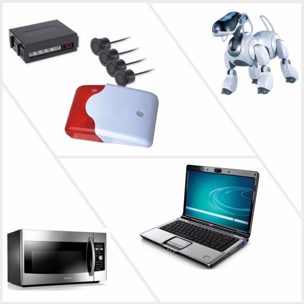 High Sound 5v Siren Horn Electronic Alarm Buzzer Red Copper Lead Pin