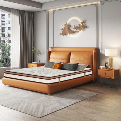 Full Size Latex Pocket Spring Coil Hotel Bed Mattress Double Compressed Foldable