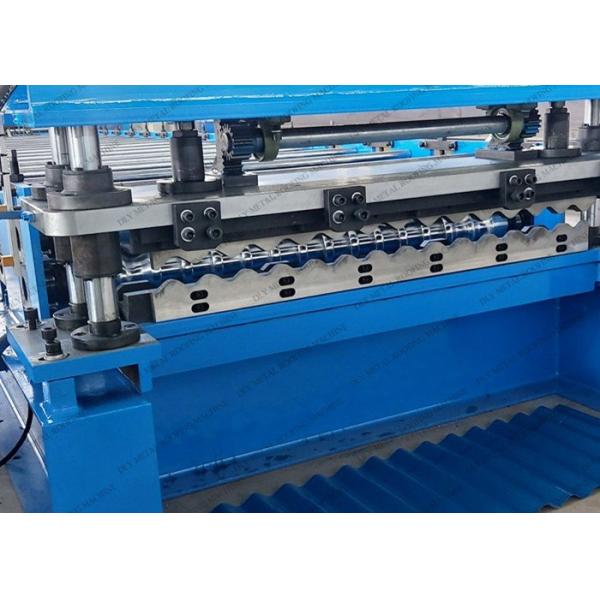 машина 10000kg рифленого листа 7.5m изготовляя гофрировала крен бывший
