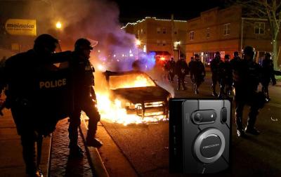OEM 1080P WIFI GPS big button 4G body camera 130 degree for law enforcement Security