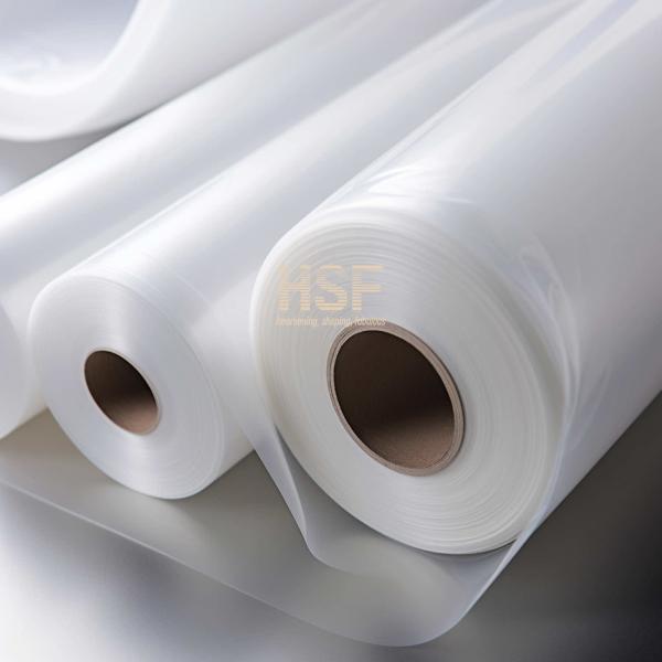 Rohs Translucent White PE Silicone Release Film Silicone UV Cured