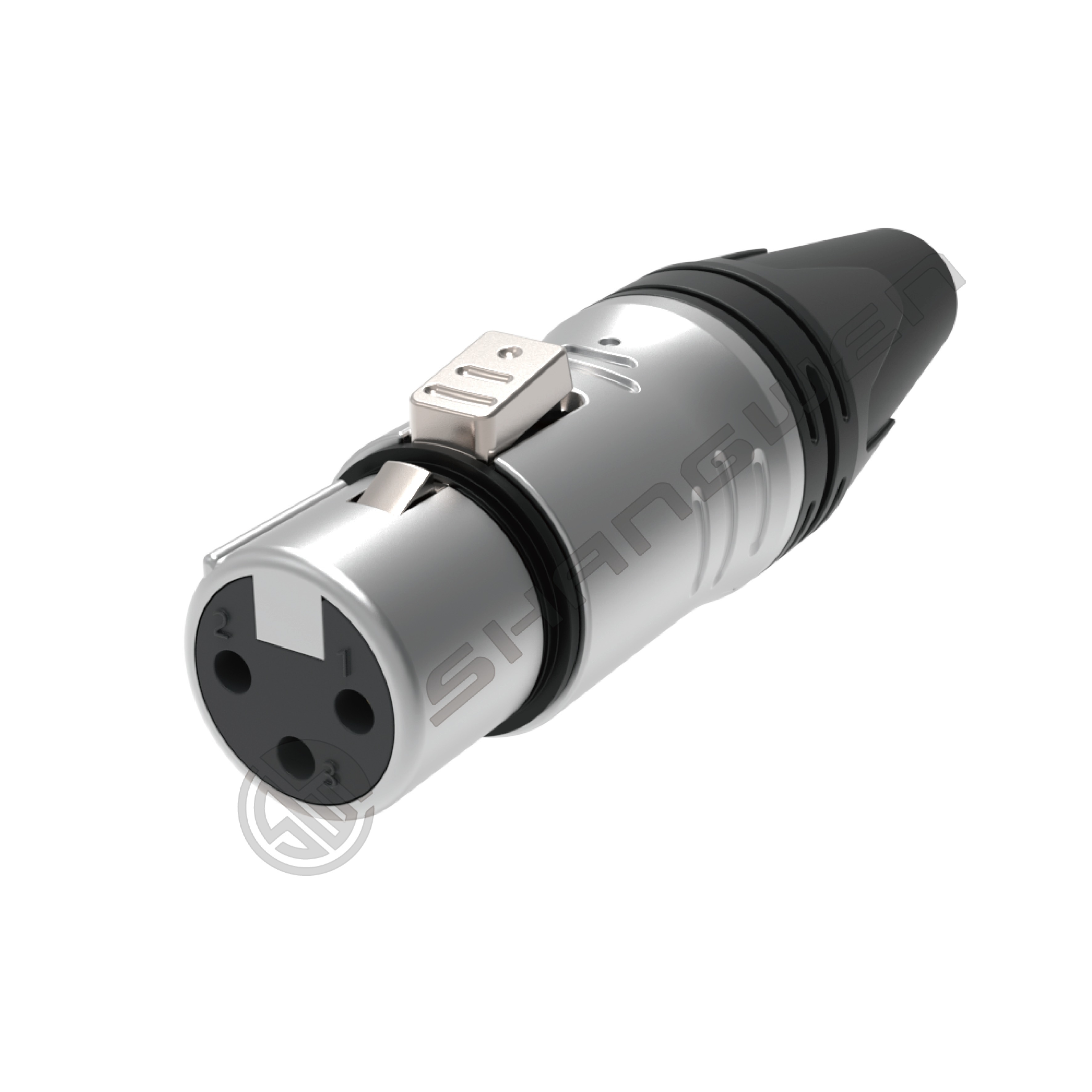 Маленький XLR Power Connector Внешний водонепроницаемый 3 пинный мужской разъемный разъем