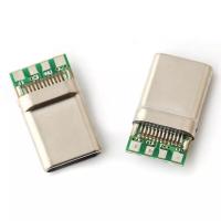 12pin USB 3.1 USB C connecteur mâle fil à souder PCB USB Plug Interface