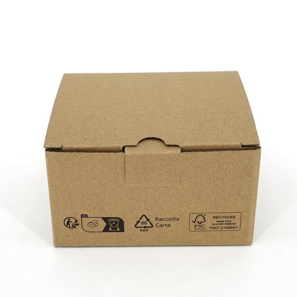 Складная бумажная складная карточная коробка для хранения