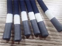 Revêtement gris et blanc de corde non élastique ronde de polyester pour des vêtements