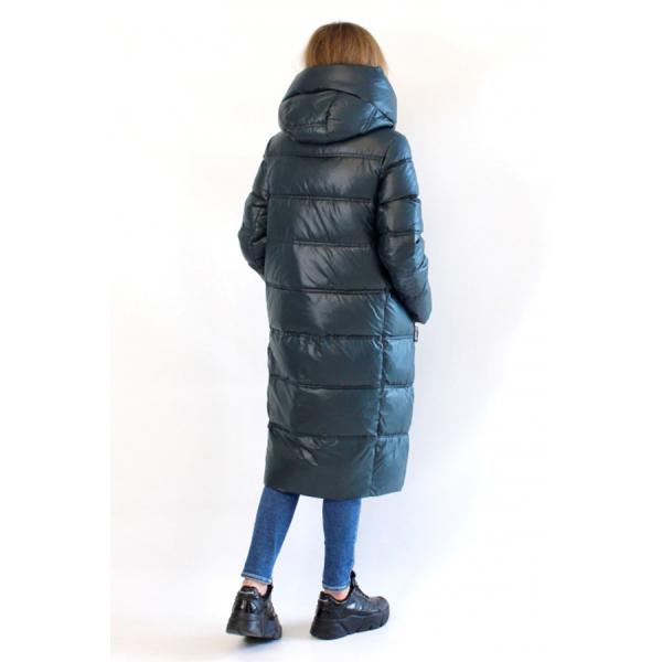 FODARLLOY Women's Winter Outerwear Cotton-Padded Medium-Long Thin Waist Wadded Thick Coat
