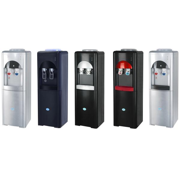Floor standing hot and cold water dispensers by compressor cooling YLRS-B