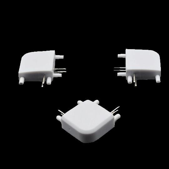White color side 17W  1200mm length liner LED side view cabinet light with Sensor switch and DIY function avaible
