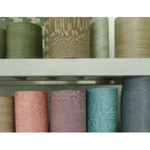 Dyed Wood Veneer Lacewood Veneer Thick 0.25-0.6mm For Furniture Design