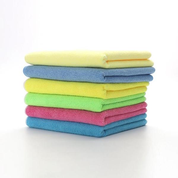 Alta calidad de absorción de agua y tela de polvo de microfibra libre de lino