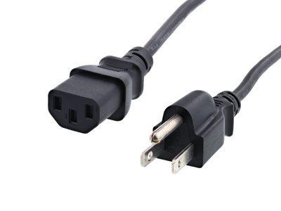 Power Supply Monitor Adapter 1 FT Power Cord For High Performance