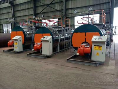 Fire Tube Horizontal  Gas Fired Steam Boiler Auto Control  Energy Conversation