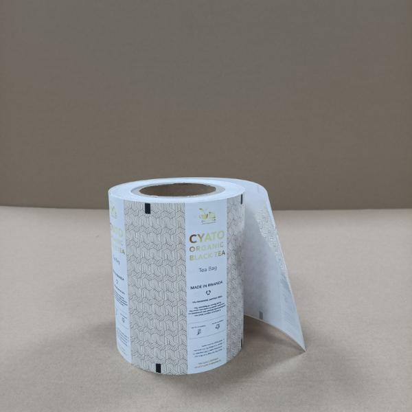 Premium Food-Safe Easy-Tear Paper Roll Heat Seal Coating for Efficient Tea Bag Overwrap Packaging
