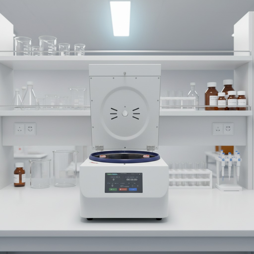 Benchtop Swing-out Centrifuge 4200rpm, 4/6x15ml Rotor with Touch Screen for PRP PRF CGF Extraction, Orthopedic Plasma Separator