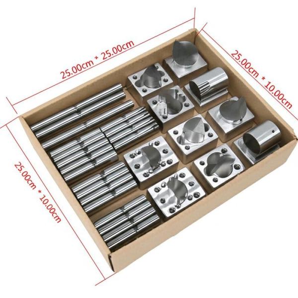 SUS304 CNC Machining Turning Components 25x25x10cm for Transportation