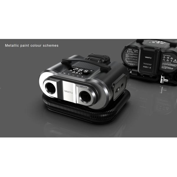 Portable Double Cylinder Air Compressor 12V DC AC Electric Pump for SUV Beds SUP YANTU A10