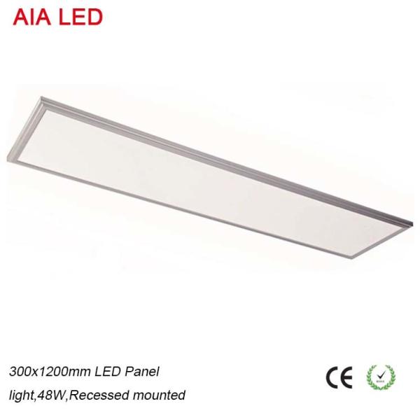 300x1200mm 48W Commercial LED light/led panel light light for supermarket