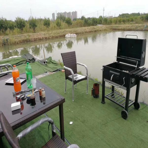 Upgrade Your Camping Experience with this Portable Charcoal Smoker BBQ Charcoal Grill