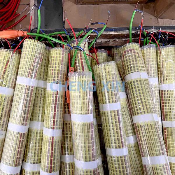 Waterproof Flexible Heating Cable Mat For Safe Temperature Regulation In Homes Offices