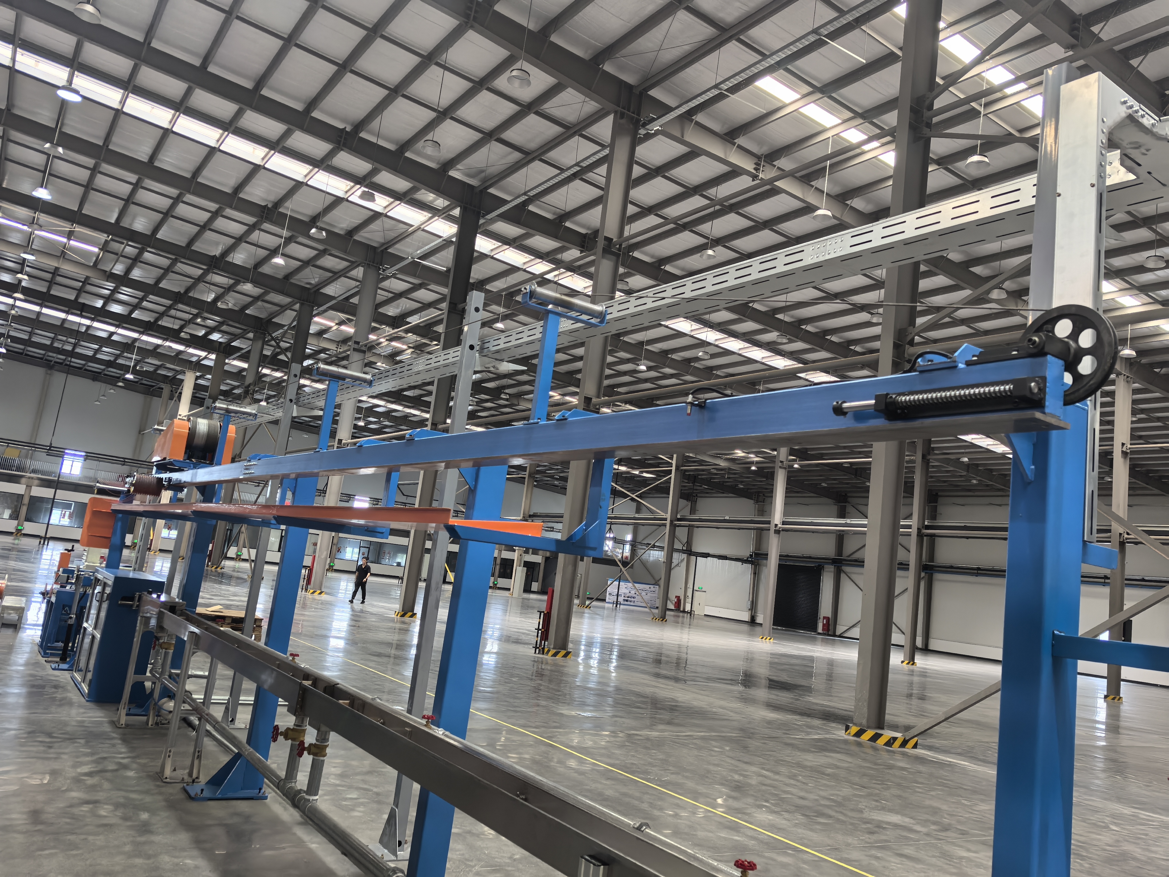 12m Medium-Duty Horizontal Wire Accumulator for Cable Extrusion Lines