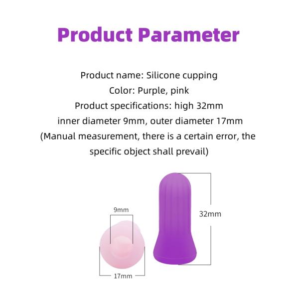 Customized Logo Availabled Massage Therapy Cups Tool 2024 Mini Silicone Suction Cupping for Face Eye Spa and Wrinkle Removal