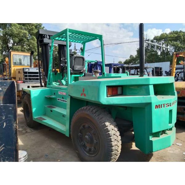 MITSUBISHI FD150 Used Forklift 15T Capacity Low Hours for Warehouses